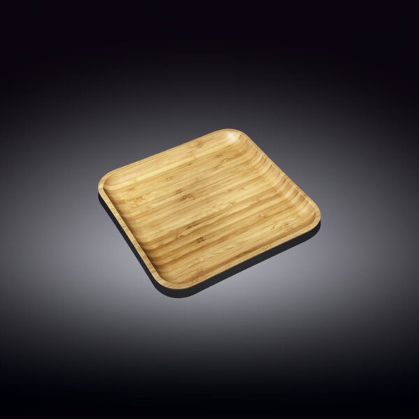 Bamboo Square Plate 5" inch X 5" inch | For Appetizers - Image 2