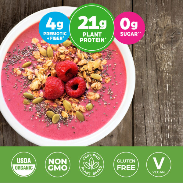 Orgain Organic Unsweetened Plant Protein Powder 1.59 lb - Image 3