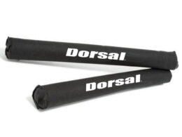 DORSAL Round Crossbar Surfboard Longboard Snowboard SUP Surf Roof Rack Pads Pack of 2