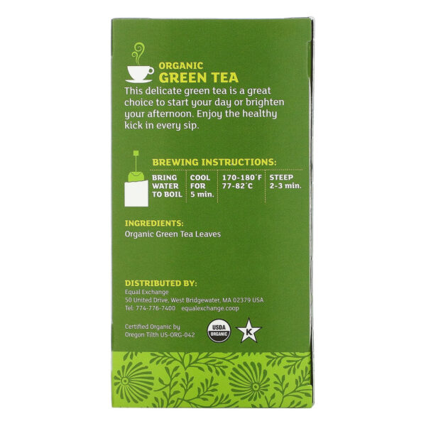 Equal Exchange Green Tea (6x20 Bag) - Image 2