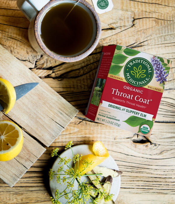 Traditional Medicinals Throat Coat Herb Tea (6x16 Bag) - Image 5