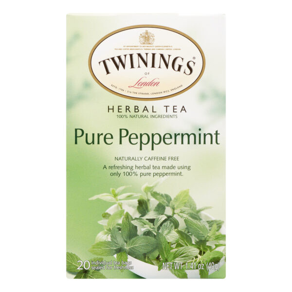 Twinings Pure Peppermint Tea (6x20 Bag) - Image 15