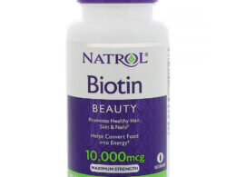 Natrol Max Strengt Biotin, 10000mg (100 TAB)
