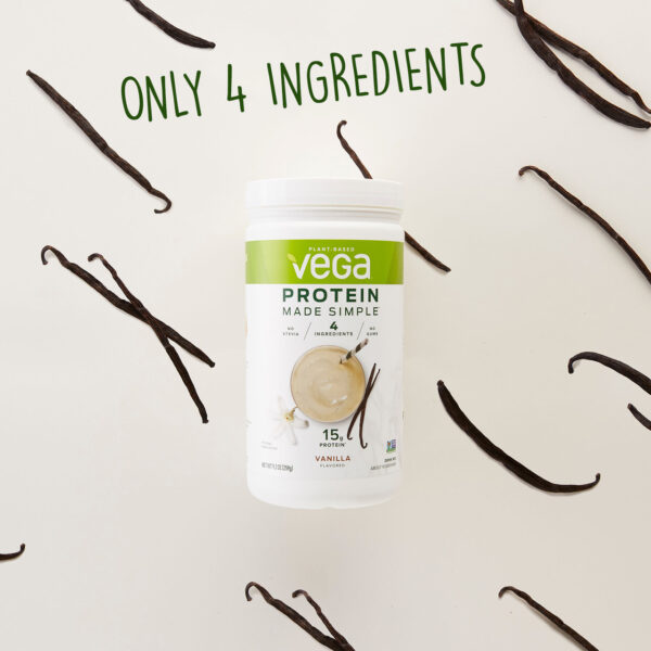 Vega Vanilla Protein Made Simple 9.2 oz - Image 3