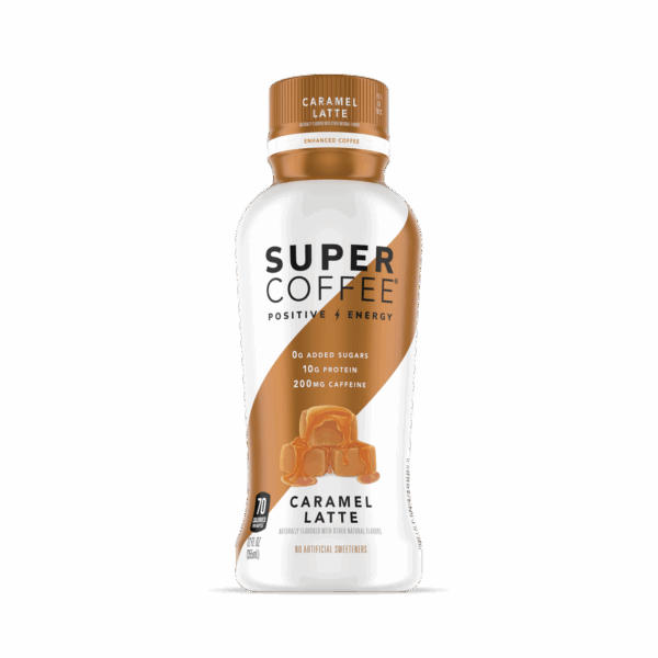 Super Coffee Caramel Latte 12 oz (Pack of 12)