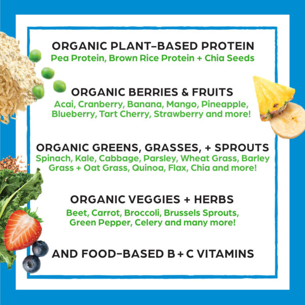 Orgain Organic Superfoods Protein powder Vanilla 2.02 lb - Image 6