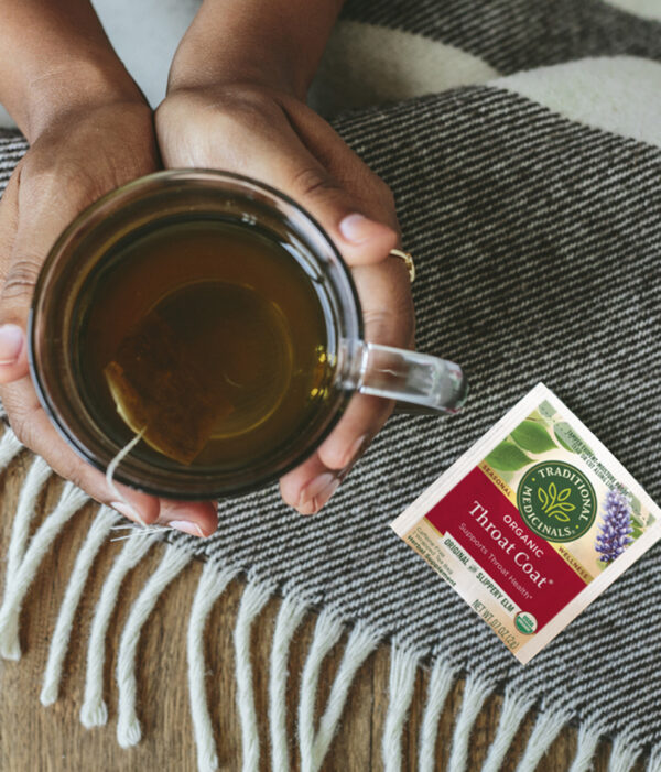 Traditional Medicinals Throat Coat Herb Tea (6x16 Bag) - Image 7