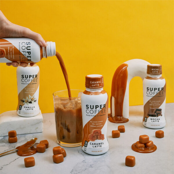 Super Coffee Vanilla Latte 12 oz (Pack of 12) - Image 7
