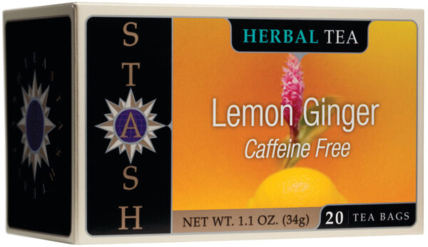 Stash Tea Lemon Ginger Tea (6x20 CT) - Image 3