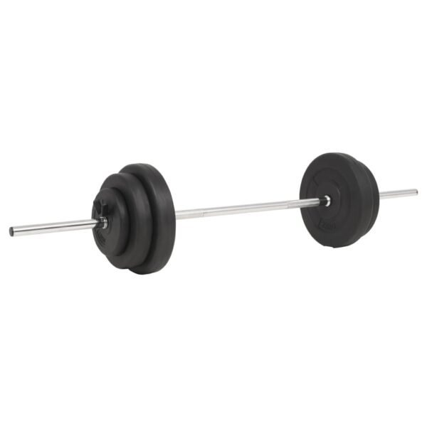 vidaXL Barbell Set 66.1 lb - Image 3