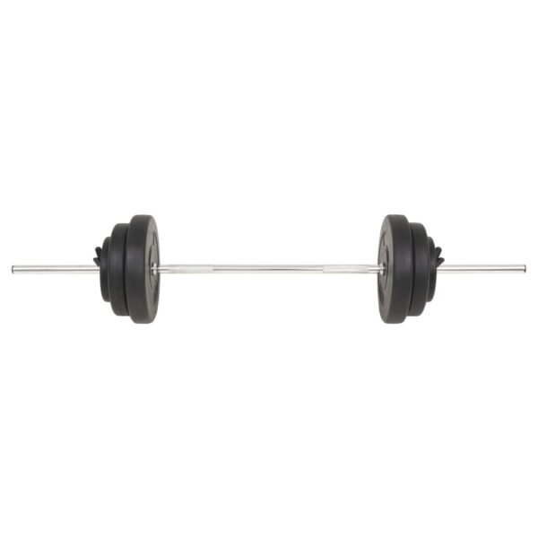 vidaXL Barbell Set 66.1 lb - Image 4