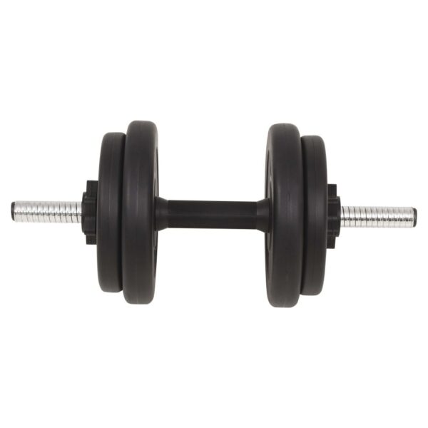 vidaXL Barbell and Dumbbell Set 132.3 lb - Image 5
