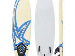vidaXL Surfboard 66.9" Star