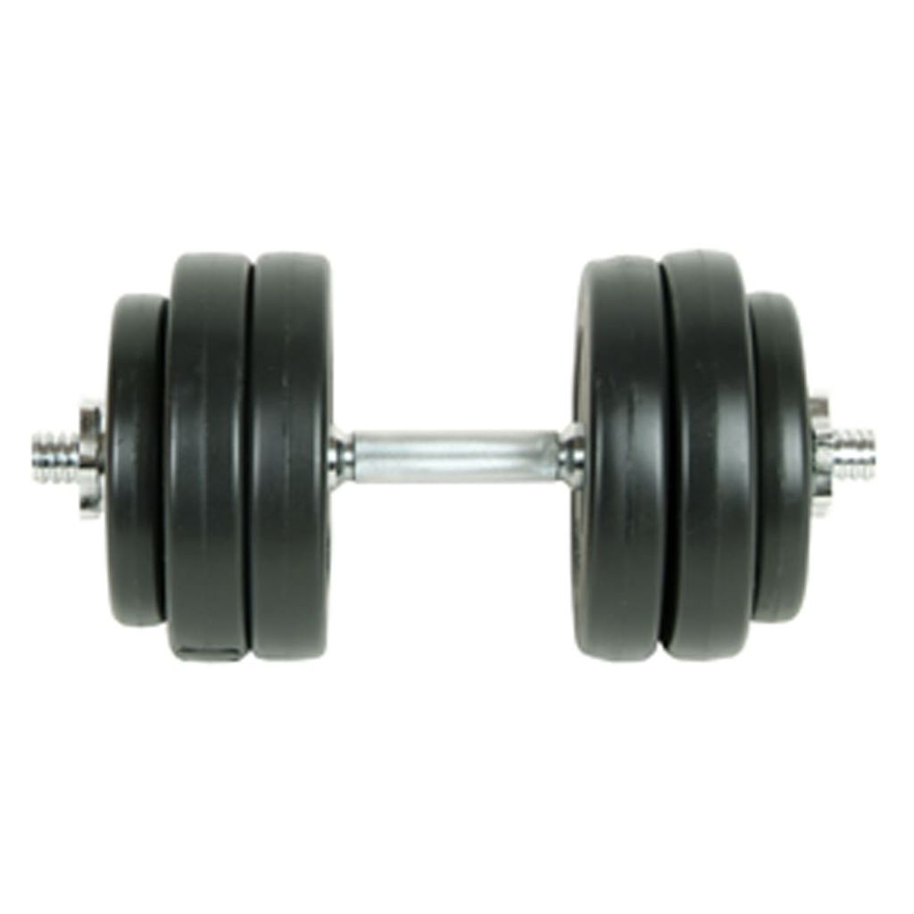 vidaXL 9 Piece Dumbbell Set 33.1 lb - Image 3