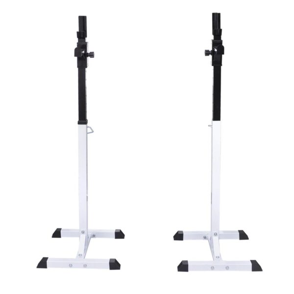 vidaXL Squat Barbell Rack Set - Image 2