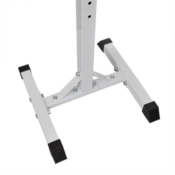 vidaXL Squat Barbell Rack Set - Image 3