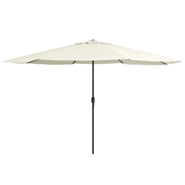vidaXL Outdoor Umbrella Parasol with Crank Patio Sunshade Garden Sun Shelter - Image 2