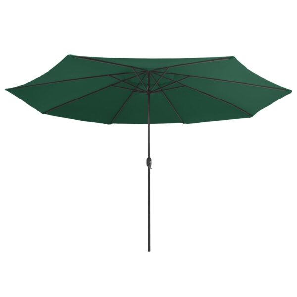 vidaXL Outdoor Umbrella Parasol with Crank Patio Sunshade Garden Sun Shelter - Image 4