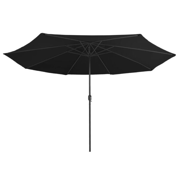 vidaXL Outdoor Umbrella Parasol with Crank Patio Sunshade Garden Sun Shelter