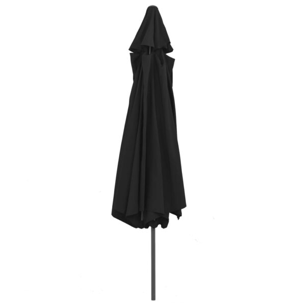 vidaXL Outdoor Umbrella Parasol with Crank Patio Sunshade Garden Sun Shelter - Image 5
