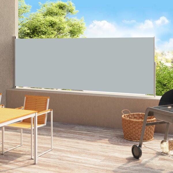 vidaXL Retractable Side Awning Folding Privacy Screen Outdoor Divider Wall - Image 15