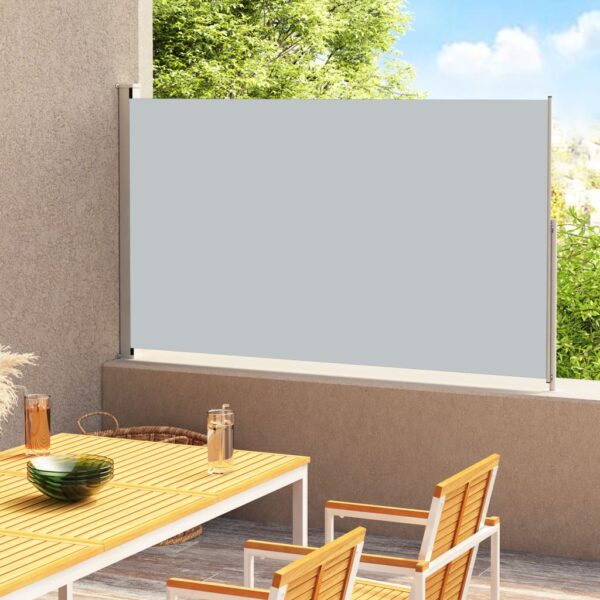 vidaXL Retractable Side Awning Folding Privacy Screen Outdoor Divider Wall - Image 16