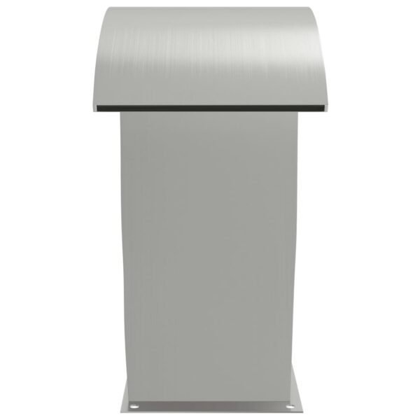 vidaXL Pool Fountain 8.7"x23.6"x27.6" Stainless Steel 304 - Image 4