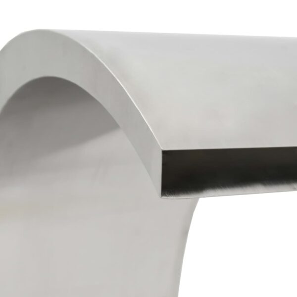 vidaXL Pool Fountain 8.7"x23.6"x27.6" Stainless Steel 304 - Image 5
