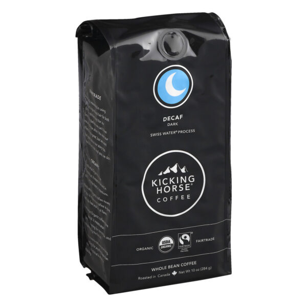 Kicking Horse Coffee Dark Decaf Swiss Water Process Whole Bean (6x10 OZ) - Image 6