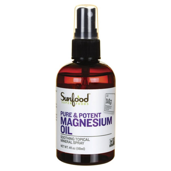 Sunfood Pure & Potent Magnesium Oil 4 oz
