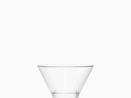 RESERVE 8oz Stemless Martini Tritan™ Copolyester Glass