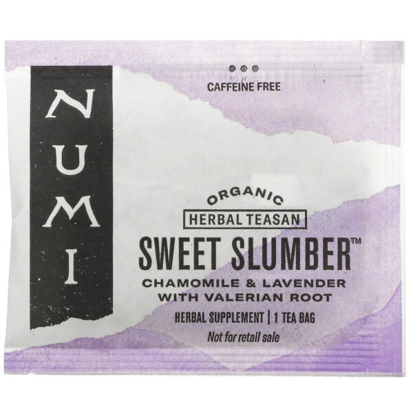 Numi Organic Sweet Slumber Tea 16 Tea Bags (Pack of 6 Boxes) - Image 3