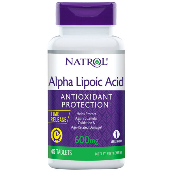 Natrol Alpha Lipoic Acid 600 mg (45 Tablets)
