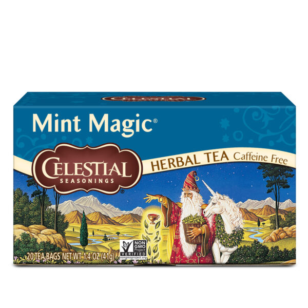Celestial Seasonings Mint Magic Tea 20 Tea Bags (Pack of 6 Boxes)