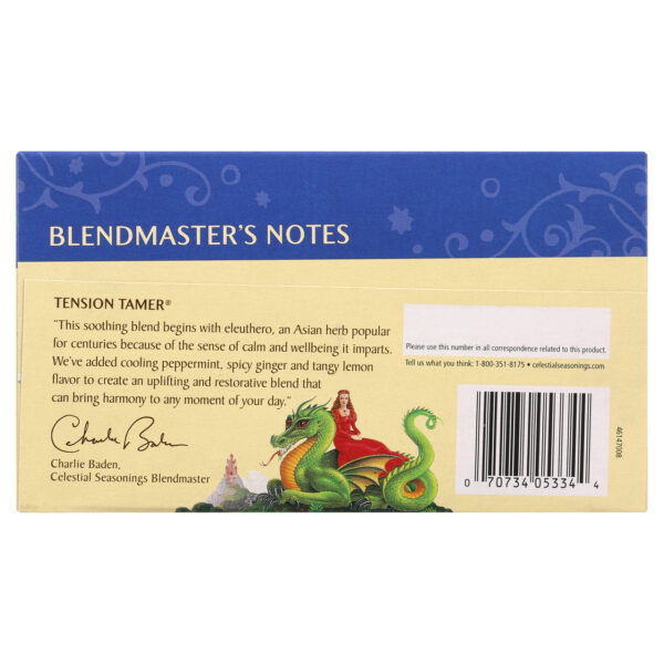 Celestial Seasonings Tension Tamer Herb Tea (6x20 bag) - Image 3