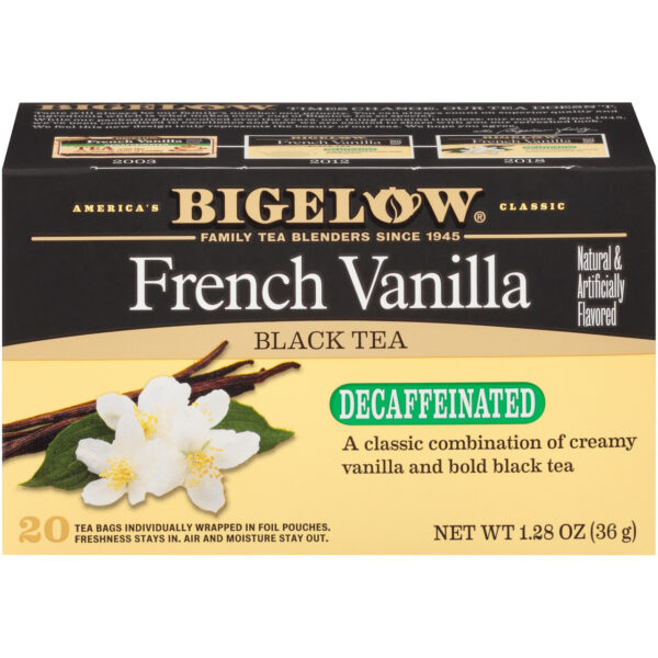 Bigelow Decaffeinated French Vanilla Tea (6x20 Bag ) - Image 4
