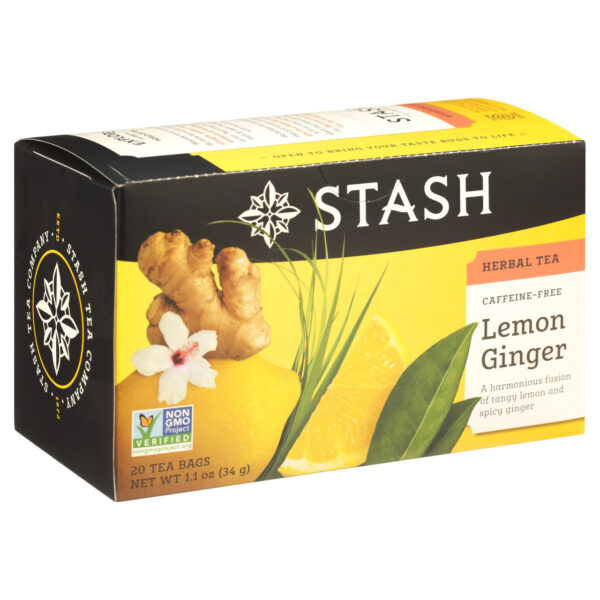 Stash Tea Lemon Ginger Tea (6x20 CT) - Image 8