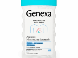 Genexa Antacid Maximum Strength 72 Tablets