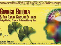 Prince of Peace Ginkgo Biloba & Red Panax Ginseng Extract 30 Bottles