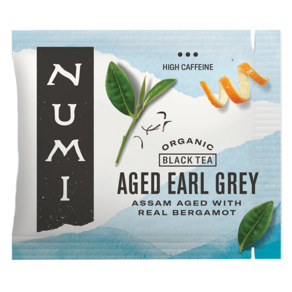 Numi Tea Earl Grey Assam Black Tea (6x18 Bag) - Image 2