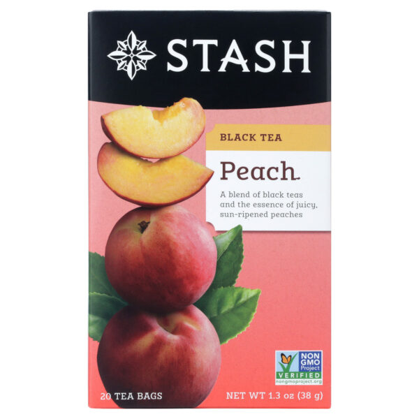 Stash Tea Peach Prem Black Tea (6x20BAG ) - Image 10