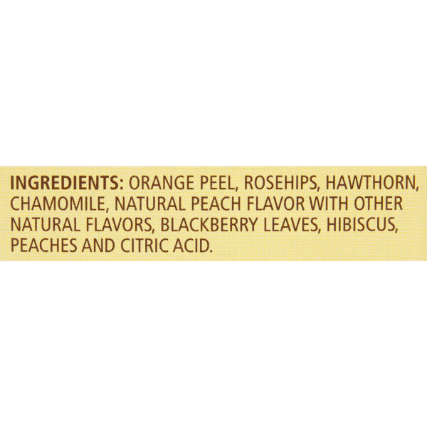 Celestial Seasonings Country Peach Passion Herbal tea 20 Tea Bags (Pack of 6 Boxes) - Image 5