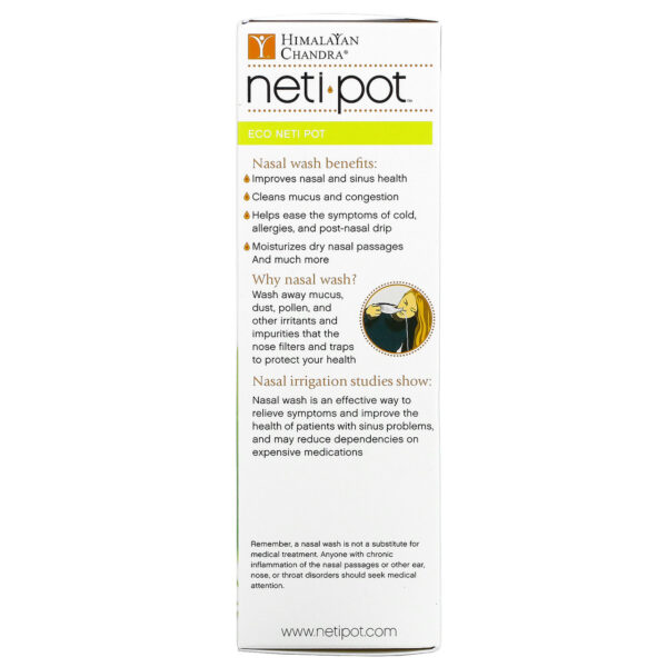 Himalayan Institute Neti Pot Bioplastic (1xEA) - Image 2