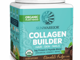 Sunwarrior Collagen Builder Chocolate Fudge 17.6 oz