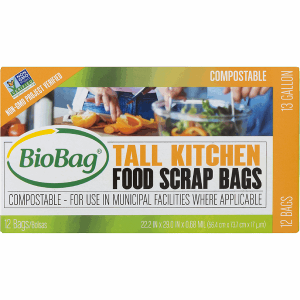 Biobag Tall Food Scrap Bags (12x12 CT) - Image 4