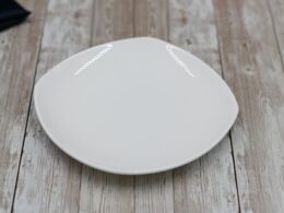 White Bread Plate 6.5" inch X 6.5" inch | 16.5 X 16.5 Cm