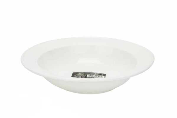 White Soup Plate 9" inch | 23 Cm 20 Oz | 585 Ml - Image 4