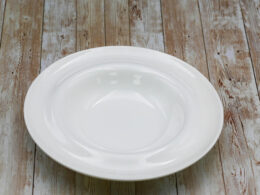 White Deep Soup Plate 10" inch | 14 Fl Oz | 400 Ml