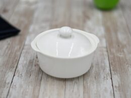 White Soup Cup With Lid 4.5" inch | 9 Fl Oz
