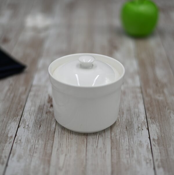 White 4" inch | 10 Cm 8 Fl Oz | 250 Ml Soup Cup With Lid
